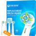 Toothbrush Heads Compatible with Braun Oral B iO Replacement Heads Fit Oral B IO 3 4 5 6 7 8 9 10 Series Electric Toothbrushes Soft White 4 Pack