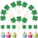 10Pcs St.Patrick's Day Cupcake Toppers