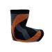 Tennis Elbow Compression Arm Sleeve - Brace for Tendonitis & Pain Relief (Large Black-Grey-Orange) | International Shipping Available - Buy Online on GoSupps.com