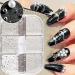 6 3D for Acrylic Nails Steel Beads Mixed DIY Decorations Art - Buy Online on GoSupps.com