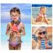 Konsait Glitter Temporary Tattoos for Kids - Mermaid, Unicorn, Butterfly Designs (80pcs) | Perfect for Girls Birthday Party Favors and Goodie Bags - Buy Online on GoSupps.com