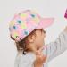 LANGZHEN 100% Cotton Kids Baseball Cap Hat | Adjustable Sun Hat for Girls Boys | Pink Pineapple Design | Outdoor Children's Hat - Buy Online on GoSupps.com