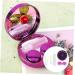Solustrative Mini Contact Lens Case with Mirror - Violet Purple Pocket Holder & Storage Set | Stylish & Functional Travel Accessory - Buy Online on GoSupps.com