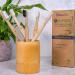 BlauKe Bamboo Toothbrushes 5-Pack | Medium Bristles | Biodegradable & Eco-Friendly - Buy Online on GoSupps.com