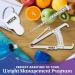 Body Fat Caliper & Measuring Tape Kit - Accurate BMI & Weight-Loss Tool - New White Design - Buy Online on GoSupps.com