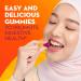 Metamucil Fiber Gummies Plus Probiotics | No Sugar Added Daily Supplement for Digestive Health | Plant-Based Prebiotic Fiber Blend | Strawberry Kiwi Blackberry Flavor - 90 Gummies - Buy Online on GoSupps.com