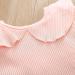 OFIMAN Toddler Baby Girl Outfits Set | Long Sleeve Ruffle Tops + Floral Pants + Bow Headband | 2-3 Years, Long-pink - Buy Online on GoSupps.com