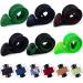 Koogel Fishing Pole Sleeves, 6 Set Fishing Rod Cover Rod Sock Rod Strap for Spinning Fishing Rod, Fly Fishing Rod, Casting Fishing Rod