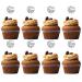 20Pcs Volleyball Cupcake Toppers Resin Assembled Sport Theme Volleyball Cupcake Picks Volleyball Theme Baby Shower Kids Birthday Party Cake Decorations Supplies