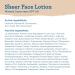 Blue Lizard Sheer Sunscreen Lotion SPF 50+ for Face - Buy Online on GoSupps.com