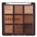 9 Nine Color Chocolate Eyeshadow Palette Knit Beige Dark Brown Golden Brown Colorful Eyeshadow Palette Makeup Matte Shimmer Natural Neutral Eyeshadow Palette Naturing Long Lasting Waterproof