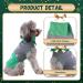Shop Christmas Dog Sweater | Warm Turtleneck Knitwear for Puppies | Gray-Green Moose XXS - Buy Online on GoSupps.com