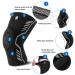 Abyon Kniebandage f r M nner und Frauen Kompressionsknieschoner mit Patellagel-Pads & Seitenstabilisatoren f r Meniskusriss Arthritis B nderverletzungen 2XL Schwarz-Grau - Buy Online on GoSupps.com