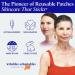 Wrinkles Schminkles Neck & Chest Patch Set - Hyaluronic Silicone Smoothing Pads for Wrinkles Stretch Marks and Cleavage Care | Reusable & Hypoallergenic - Buy Online on GoSupps.com