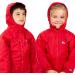 Trespass Kids' Waterproof Rain Suit 2-3 Years - Signal Red | Outdoor Rain Gear - Buy Online on GoSupps.com