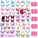 10 Sheets Coszeos Butterfly Temporary Tattoos for Women Girls Kids - Colorful Butterflies Wings Tattoo Stickers - Waterproof Body Art for Birthday Party Favors - Buy Online on GoSupps.com