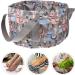 Healifty 21L Folding Water Basin | Multipurpose Travel Bucket for Camping, Hiking, Fishing | Gray Alpaca Pattern | Nylon Fabric | Foot Soaking Option - Buy Online on GoSupps.com