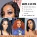 Domiso Deep Wave Bob Wig 12 Inch - Glueless Human Hair Lace Wig for Black Women - Buy Online on GoSupps.com