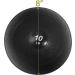Trademark Innovations 10lb Black Exercise Slam Medicine Ball - Durable Fitness Ball for Strength Training - Buy Online on GoSupps.com