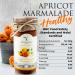 ATIYE LACIN Natural Homemade Apricot Marmalade (Kayisi Marmelati) | Made by 100% Natural Hand-picked Apricots | Preservative Colorant Thickener Additive Free | No Refined Sugar | 100% Vegan | 250g - Buy Online on GoSupps.com