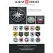 Club of Heroes Dragon Hose Scarf | Soft Microfiber Multifunctional Bandana Neckerchief for Kids | Seamless 25x50 cm Animal Motif Loop Scarf - Buy Online on GoSupps.com
