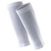 DANISH ENDURANCE Graduated Calf Compression Sleeves 21-26 mmHG for Men & Women Solid White M