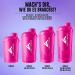 Buy Amity Union 700ml Women s Protein Shaker - Leak-Proof BPA-Free with Sieve & Scale - Perfect for Creamy Shakes & Gym Fitness - Pink Cup - Buy Online on GoSupps.com
