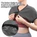 Ulapithi Heated Neck Wrap Pillow - 360 Thermal Collar for All Seasons | Washable Velvet Neck Warmer & Relaxation Solution - Dark Gray - Buy Online on GoSupps.com