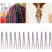 Hair Tinsel Durable Braiding Hair String Styling Braiding Hair String Beautiful hair Tinsel Kit for Party Individual Use(6mm color flat hair rope) - Buy Online on GoSupps.com
