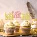 UXYOKM 24Pcs New Years Cupcake Toppers Gold Glitter Hello 2024 Cupcake Picks New Years Theme Eve Party Decorations Supplies Gold-hello 2024 - Buy Online on GoSupps.com