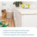 Diaper Striker Edge Protection for Babies - 6m Edge Guard with 8 Pre-Glued Corners & 13m Strong Tape - Universal Fit for All Surfaces (White) - Buy Online on GoSupps.com