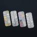 ECSiNG 4 Boxes Mixed Flat Back Hot Fix Round Glass Rhinestones Kit 2-5mm Clear AB Mixed Colours for Manicure Nail Decorations DIY Face Art - Buy Online on GoSupps.com