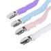 Buy Pacifier Chain Set - Cotton Baby Pacifier Straps for Newborns | 4 Pieces (Boys & Girls) - Safe & Stylish - Buy Online on GoSupps.com