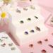 150 Piece 3D Nail Charms Heart Drop Rhinestones - AB Iridescent Gems, Gold Alloy Studs - Nail Decor for Women & Girls - Buy Online on GoSupps.com
