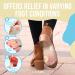 JJ CARE Callus Cushions (Pack of 50) - Round Callus Pads for Bottom of Foot - Soft Felt Foot Pads for Women - Pain Relief & Foot Care - Buy Online on GoSupps.com