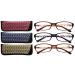 CessBlu Women's Reading Glasses 3 Pair Pattern Design Ladies Reader Eyeglasses for Women Reading 3pcs-mix 1.5 x