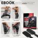 Foot Loops for Cable Train - 2 Set Ankle Straps + Training Book | Padded Leg Trainer with Velcro for Workout | Bein Po Fitness for Men & Women - Buy Online on GoSupps.com
