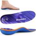 Foot Pain Relief Insoles for Women | Arch Support & Orthotic Inserts for Plantar Fasciitis - Optimal Comfort Blue XS (Men's 6-6.5 / Women's 8-8.5 - Buy Online on GoSupps.com