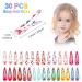 130-Piece Hair Accessories Set - Elastic Hair Ties & Clips for Girls Children & Babies | International Shipping Available - Buy Online on GoSupps.com