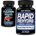 Saint Mingiano Rapid Rehydr8 Electrolyte Tablets 100 Capsules - with - Liver Cleanse Detox & Repair 21 Day Cleanse