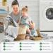 Eco-Friendly Travel Laundry Detergent Sheets - Fisroa 300 Loads Plastic-Free Fresh Linen Scent Perfect for Camping & Dorms - Buy Online on GoSupps.com