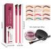 4D Hair Stroke Brow Stamp Brush Set with Eyebrow Cream - Light Brown | Ultra-Thin Angled Brush for Realistic Eyebrow Makeup - Buy Online on GoSupps.com
