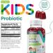 Sugar-Free Kids Probiotics Gummies - 2 Billion CFU for Immune & Digestive Health - Vegan, Non-GMO, Gluten-Free, Kosher - Raspberry Flavored 60 Servings - Buy Online on GoSupps.com
