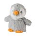 Warmies Fully Heatable Cuddly Toy scented with French Lavender - Grey Penguin Medium (CP-PEN-8) Grey Penguin Single