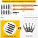 Upgraded Magnetic Eyeglass Repair Kit with Magnifying Glass Tool and 12 Screwdriver Bits - for Eyeglass, Sunglass, Watch, Laptop - Includes Nose Pads, Screws, Tweezer - Buy Online on GoSupps.com