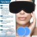 Medipaq Deluxe Magnetic Gel Eye Mask - Hot or Cold Relief for Swelling, Dark Circles, and Migraines - Cooling Eye Mask for Hayfever and Headache Relief - Buy Online on GoSupps.com