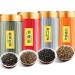 HQZM Selected Tea Gift Of 4 Classic Black Teas 125g * 4 Jinjunmei Qimen Dianhong And Osmanthus Black Tea