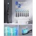 Powerful 5 Mode Electric Toothbrush for Adults | 40,000 VPM Sonic Cleaning | 8 Brush Heads | Rechargeable | Waterproof IPX7 - Buy Online on GoSupps.com