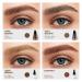 Ainviata 2PCS Liquid Eyebrow Pencil with Micro-Fork Tips - Waterproof & Smudge-proof Brow Pen for Natural Looking Eyebrows in Chestnut & Gray Brown - Buy Online on GoSupps.com