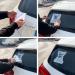 Bratikishop Baby on Board Sticker - Baby Jedi Girl | Durable & Waterproof Car Safety Signal | 18x15 cm - Buy Online on GoSupps.com